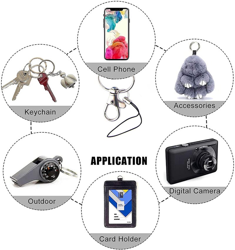 Yiflin Cute Neck Lanyard for Keys  Wallet  Id Card Holder  Cool Keychain Lanyard for Women  Men  Teacher - Image 5